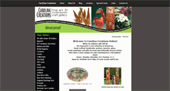 Desktop Screenshot of carolinacreationsnewbern.com